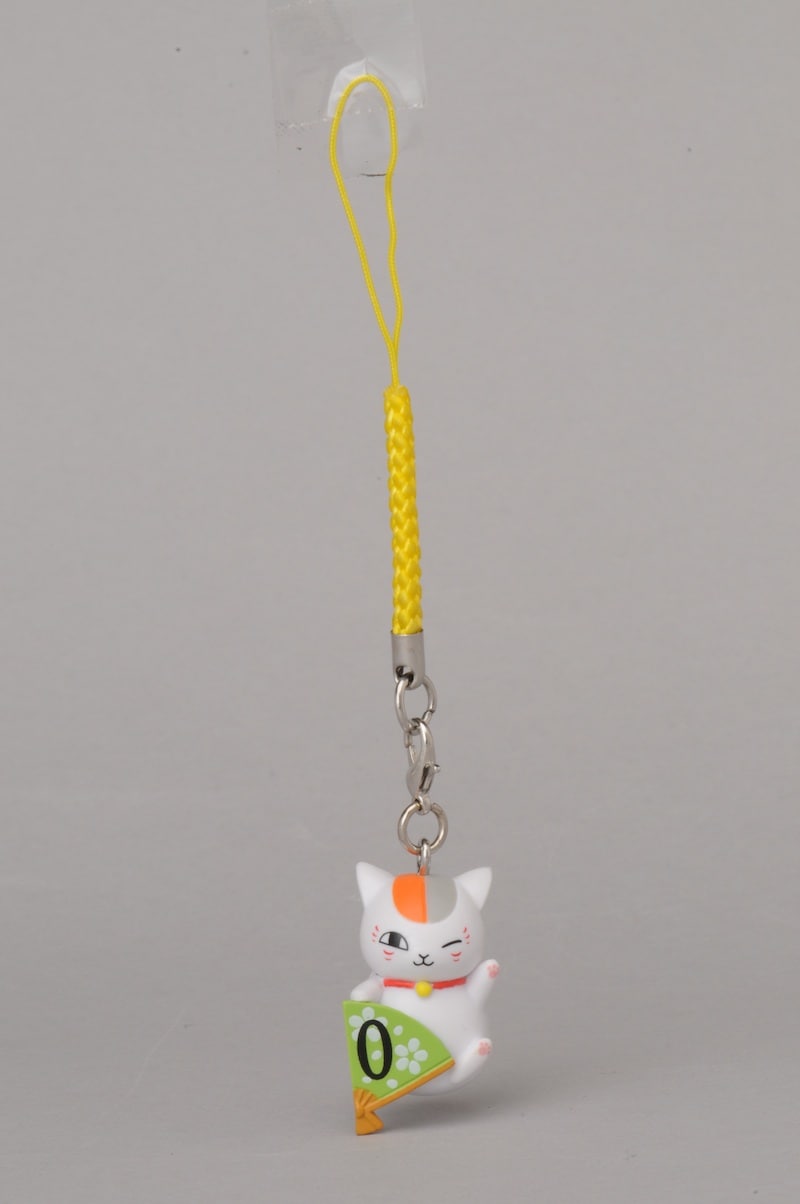 ニャンコ先生のフィギュアストラップ。