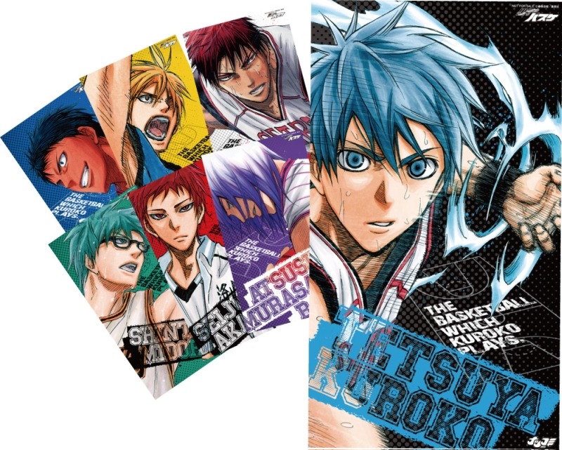 「『黒子のバスケ』キセキのミニポスター」全8種(c)TADATOSHI FUJIMAKI/SHUEISHA