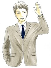 いがわうみこ「青の糸 赤の三角 白い糸」予告カット