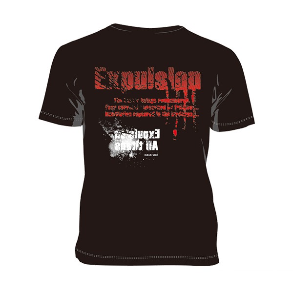 「『進撃の巨人』× 193t デザインTシャツ [反撃]」のバックデザイン。(c)諫山創／講談社