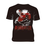 「『進撃の巨人』× 193t デザインTシャツ [変異]」のバックデザイン。(c)諫山創／講談社