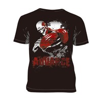 「『進撃の巨人』× 193t デザインTシャツ [変異]」のバックデザイン。(c)諫山創／講談社