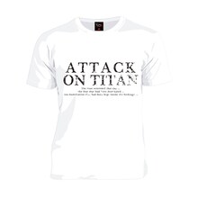 「『進撃の巨人』× 193t デザインTシャツ [友情]」のフロントデザイン。(c)諫山創／講談社