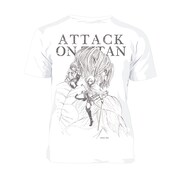 「『進撃の巨人』× 193t デザインTシャツ [友情]」のバックデザイン。(c)諫山創／講談社