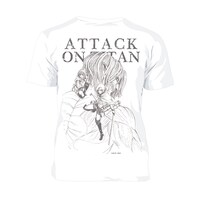 「『進撃の巨人』× 193t デザインTシャツ [友情]」のバックデザイン。(c)諫山創／講談社