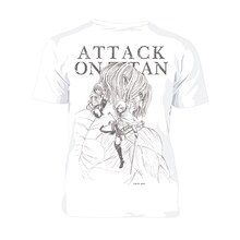 「『進撃の巨人』× 193t デザインTシャツ [友情]」のバックデザイン。(c)諫山創／講談社