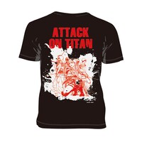 「『進撃の巨人』× 193t デザインTシャツ [調査]」のバックデザイン。(c)諫山創／講談社