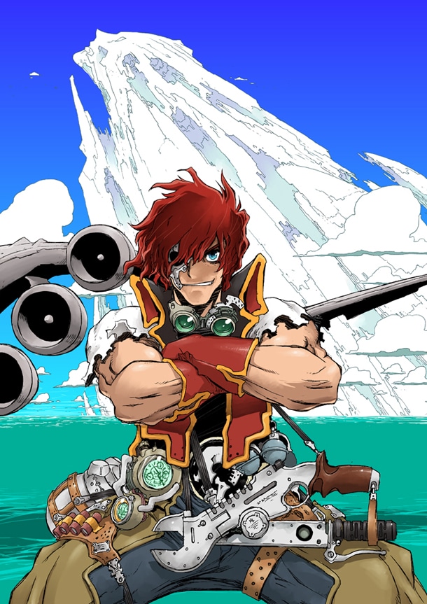 「ジャンプ小説新人賞 キャラクター小説部門」のため内藤泰弘が描いたイラスト。(c)内藤泰弘／集英社