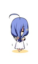 さだこなたの白ワンピースバージョン。(C)美水かがみ／角川書店 (C)角川書店