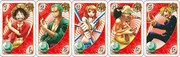 「ウノワンピース ログスピン」のカード。(c)尾田栄一郎／集英社・フジテレビ・東映アニメーション(c)2013 Mattel, Inc. All Rights Reserved.