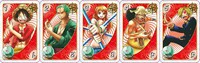 「ウノワンピース ログスピン」のカード。(c)尾田栄一郎／集英社・フジテレビ・東映アニメーション(c)2013 Mattel, Inc. All Rights Reserved.