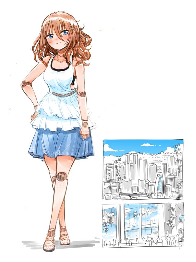 高畠エナガ「Latin」番外編の1ページ目。