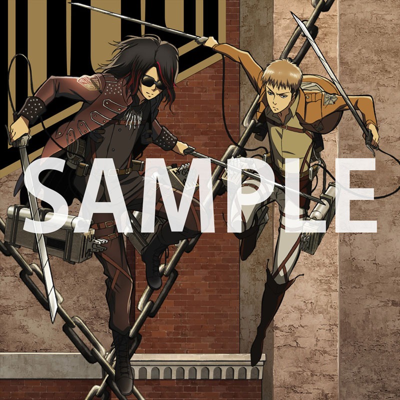 アニメイト：アニメ描き下ろしチェンジングジャケット（Revo ver.） (c)諫山創・講談社／「進撃の巨人」製作委員会