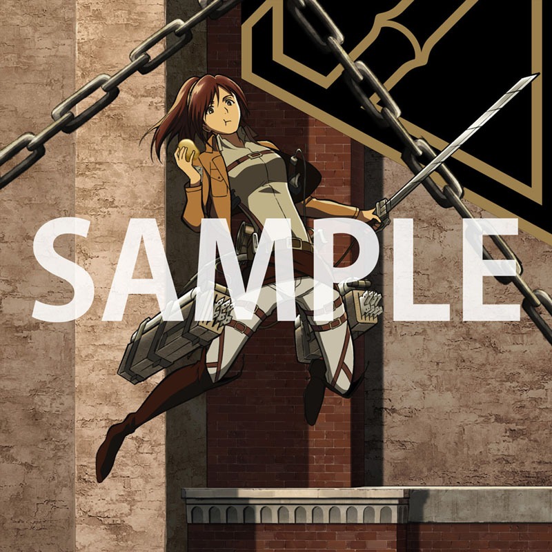 応援店：アニメ描き下ろしチェンジングジャケット（サシャver.） (c)諫山創・講談社／「進撃の巨人」製作委員会