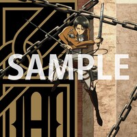 タワーレコード：アニメ描き下ろしチェンジングジャケット（リヴァイver.） (c)諫山創・講談社／「進撃の巨人」製作委員会