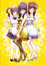 玉越博幸の新連載「ラブ嬢～やっぱりご延長ですか!?～」カット。