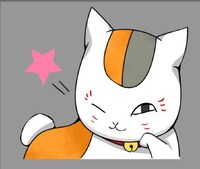 「夏目友人帳」LINEスタンプの1つ。