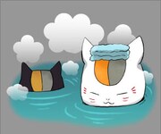 「夏目友人帳」LINEスタンプの1つ。