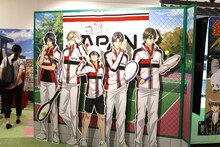 「新テニスの王子様」のミニアトラクション。(c)許斐 剛／集英社・NAS・新テニスの王子様プロジェクト