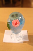 「新テニスの王子様」のデザート「跡部王国『スケスケだぜっ！』フラッペゼリー」(c)許斐 剛／集英社・NAS・新テニスの王子様プロジェクト