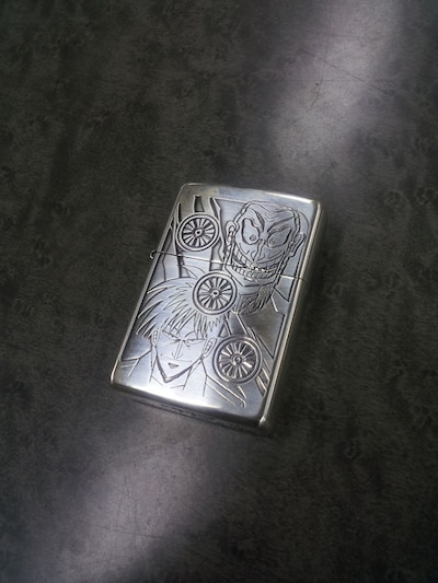 「アカギ」28巻の特装版に付くZIPPOのサンプル。
