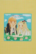 「羽海野チカ原画展~ハチミツとライオン~」で販売される「ハチミツとクローバー」マイクロファイバークロス、525円。