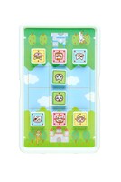 「おでかけニャーしょうぎ」盤面。およそ縦15cm×横9cmの手のひらサイズだ。