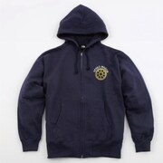 「ジョジョの奇妙な冒険 スピードワゴン財団パーカ」ネイビー (c)荒木飛呂彦/集英社・ジョジョの奇妙な冒険製作委員会