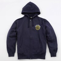 「ジョジョの奇妙な冒険 スピードワゴン財団パーカ」ネイビー (c)荒木飛呂彦/集英社・ジョジョの奇妙な冒険製作委員会