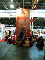 コミック社ブースの様子。