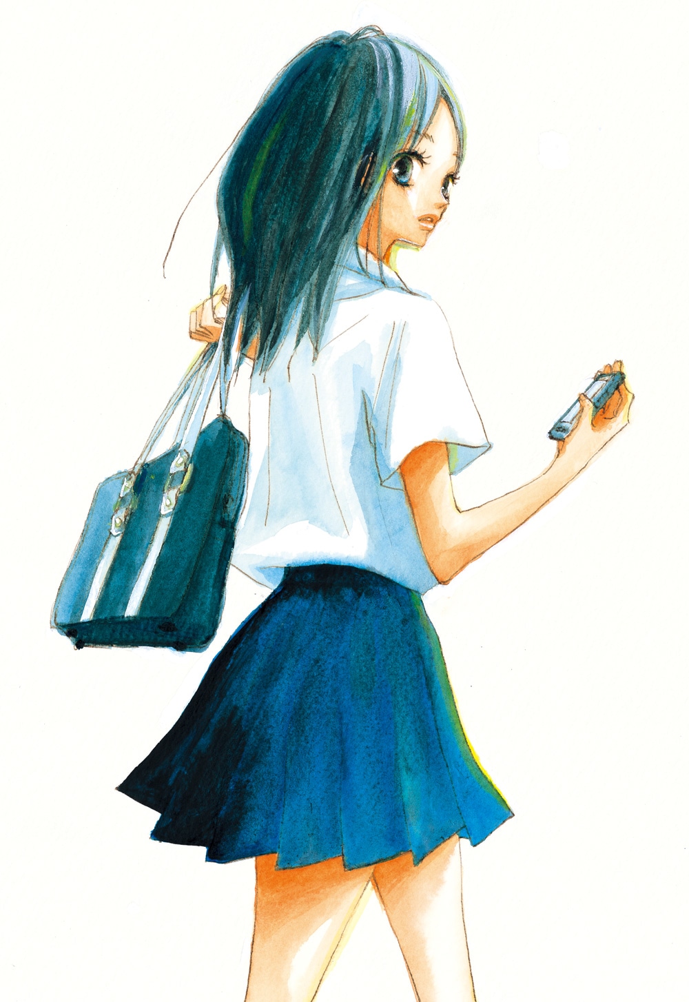 南波あつこ「青夏」カット
