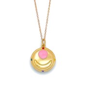 「美少女戦士セーラームーン　変身ブローチデザインsilver925ペンダント　ゴールドコーティング」(C)Naoko Takeuchi(C)武内直子・PNP・東映アニメーション