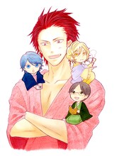 プリンセスGOLD8月号に掲載されている、かねもりあやみ「この街は神さまの庭」のカット。