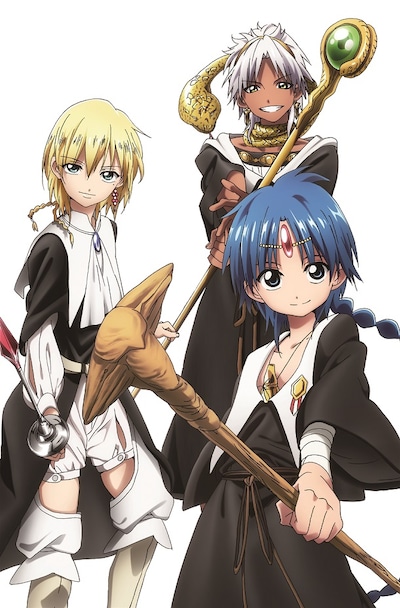 TVアニメ「マギ」新シリーズのビジュアル。週刊少年サンデー33号にはこのビジュアルを用いたポスターが付属している。(C)大高忍／小学館・マギII製作委員会・MBS