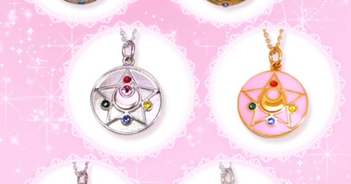 セーラームーンの変身ブローチ型ペンダント＆Tシャツ発売 - コミック 