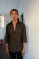 深見沢圭役の奥野瑛太。