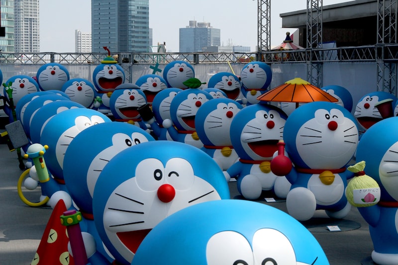 「55/80ひろば」の一部。(c)藤子プロ