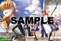 COMIC ZIN特典のイラストカード。