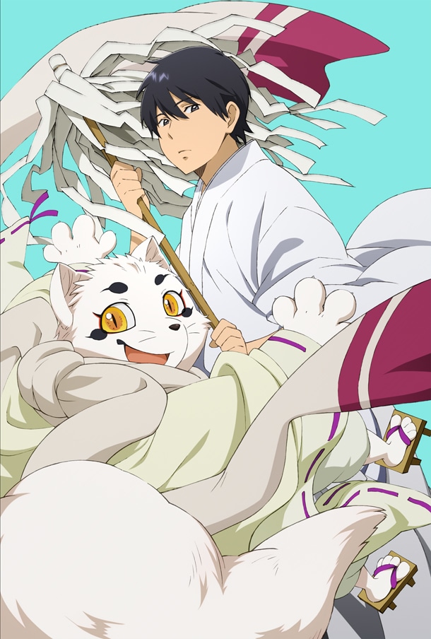 アニメ「ぎんぎつね」キービジュアル第2弾。 (c)落合さより/集英社・ぎんぎつね製作委員会