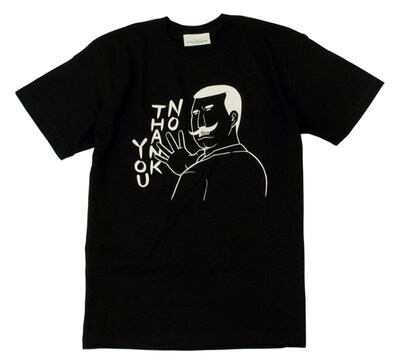 3年ぶりに復刻された「団地ともお×MANGART BEAMS T スポーツ大佐」。(c)小田扉/小学館 ビッグコミックスピリッツ連載中 (c)Tobira Oda/Shogakukan