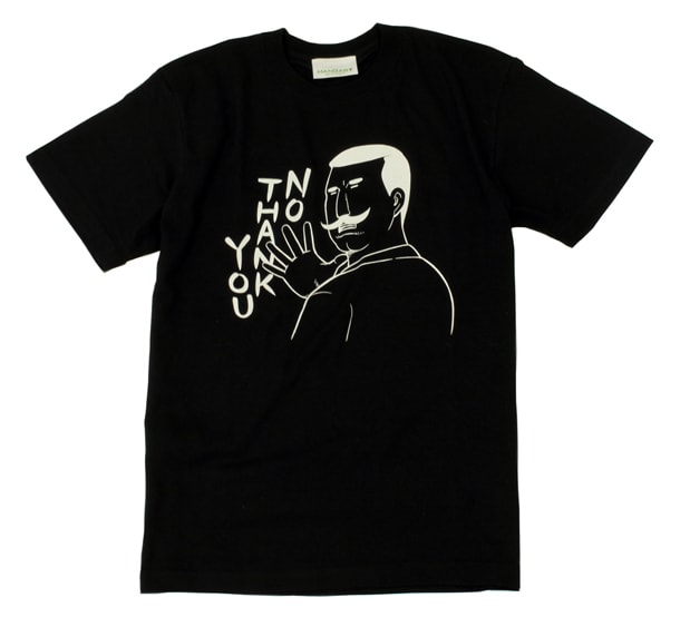 3年ぶりに復刻された「団地ともお×MANGART BEAMS T スポーツ大佐」。(c)小田扉/小学館 ビッグコミックスピリッツ連載中 (c)Tobira Oda/Shogakukan