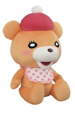 A賞のウミノクマぬいぐるみは、全高約30cｍ。(c)羽海野チカ／白泉社