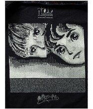 「わたしは真悟 [サトル＆マリン]パーカー」ネイビー色。(c)楳図かずお