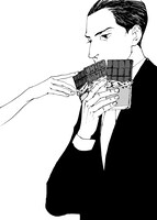 「#8 tablette de chocolat」扉絵。(C)えすとえむ／太田出版