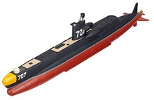 「サブマリン707」の1/144サイズソフトビニール製ディスプレイモデル。 (C)小沢さとる・あとりえ太陽市場