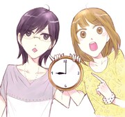 青色イリコ、Kissで20代後半女子の残業トーク4コマ