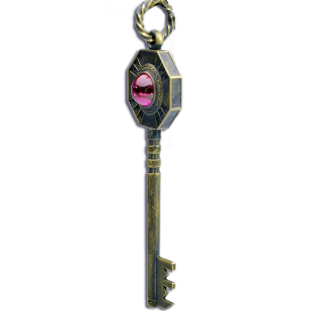 「ジョジョの奇妙な冒険」第5部に登場した鍵を再現したネックレス「キラッキラリ」(c)LUCKY LAND COMMUNICATIONS / SHUEISHA