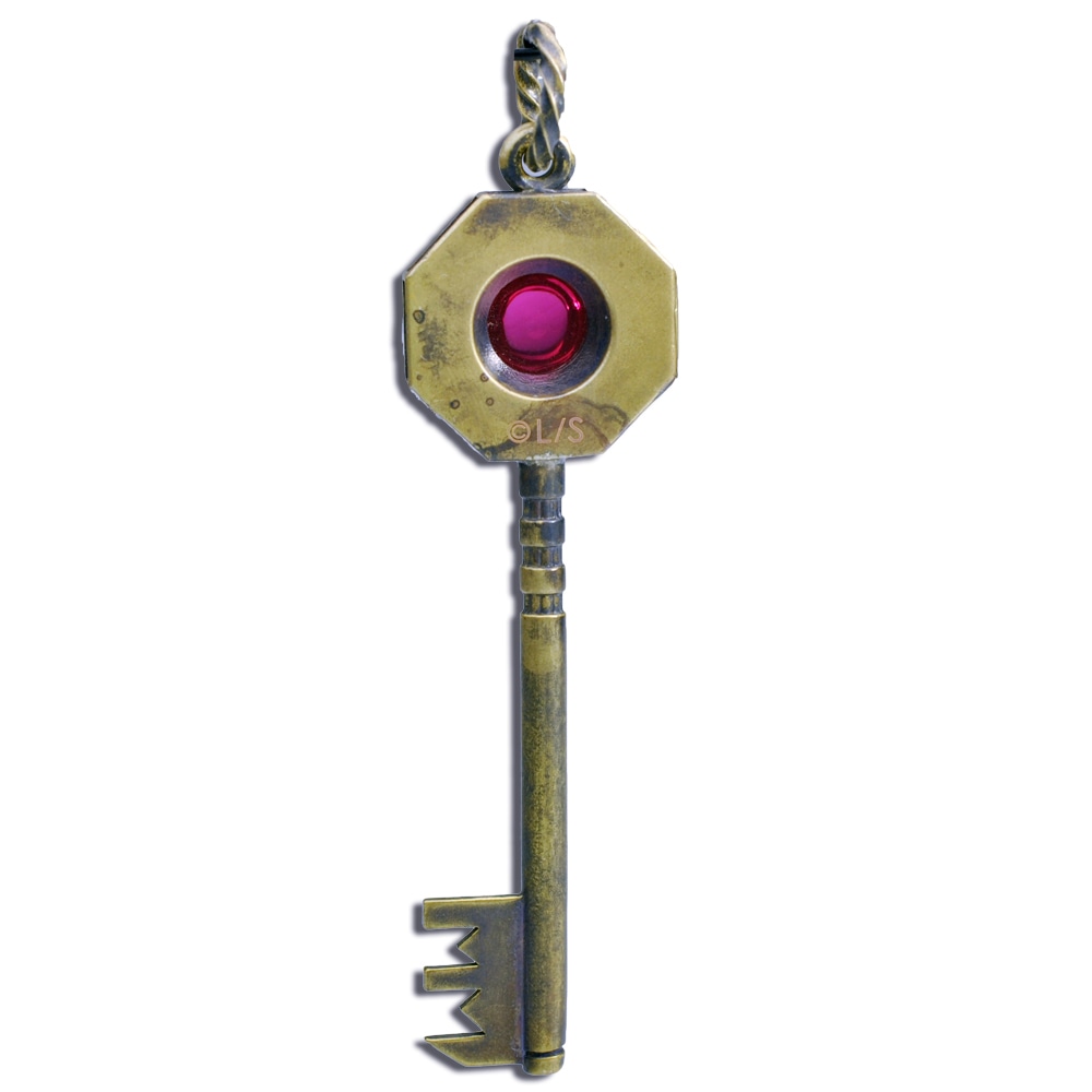 「ジョジョの奇妙な冒険」第5部に登場した鍵を再現したネックレス「キラッキラリ」(c)LUCKY LAND COMMUNICATIONS / SHUEISHA