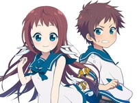 Project‐118原作による茶藤あんこ「なぎよん」のカット。(c)Project‐118／凪のあすから製作委員会