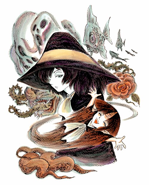 版画「踊る小鬼」